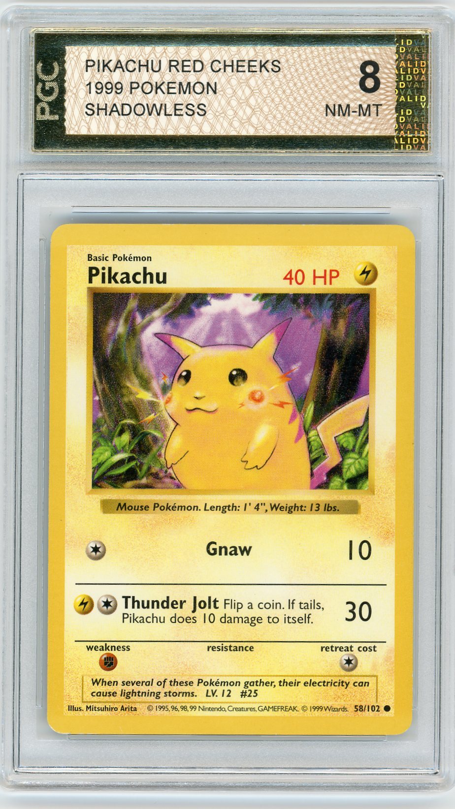 PIKACHU RED CHEEKS PGC